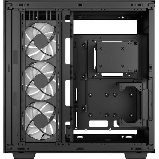 Deepcool CH780 Gaming Full Tower Κουτί Υπολογιστή με Πλαϊνό Παράθυρο και RGB Φωτισμό Μαύρο