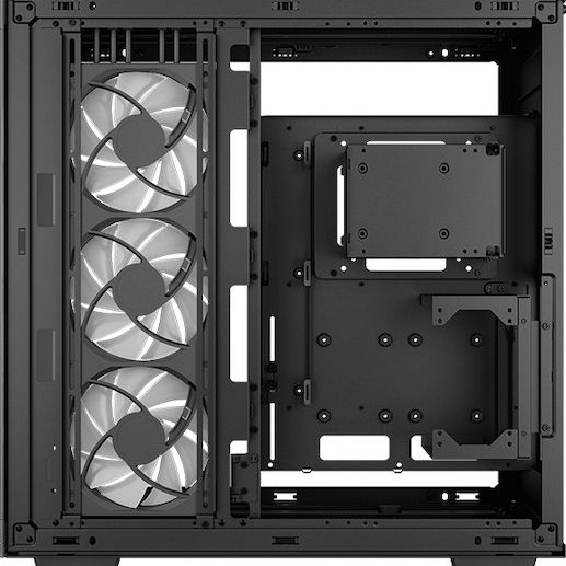 Deepcool CH780 Gaming Full Tower Κουτί Υπολογιστή με Πλαϊνό Παράθυρο και RGB Φωτισμό Μαύρο