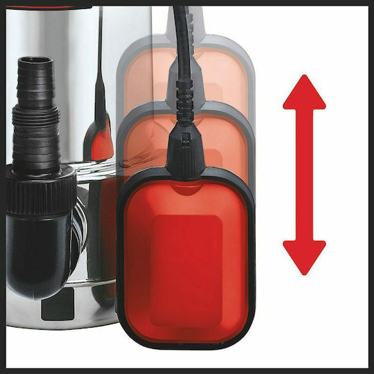 Einhell GC-DP 9035 Ν Μονοφασική Αντλία Ακαθάρτων / Λυμάτων 1.2hp με Φλοτέρ 4170778