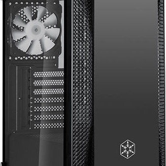 Silverstone FARA B1 RGB Gaming Midi Tower Κουτί Υπολογιστή με Πλαϊνό Παράθυρο Μαύρο