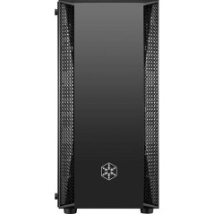 Silverstone FARA B1 RGB Gaming Midi Tower Κουτί Υπολογιστή με Πλαϊνό Παράθυρο Μαύρο
