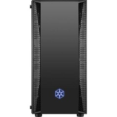 Silverstone FARA B1 RGB Gaming Midi Tower Κουτί Υπολογιστή με Πλαϊνό Παράθυρο Μαύρο