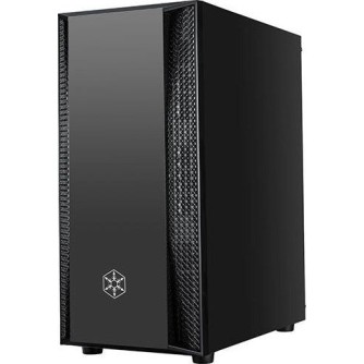 Silverstone FARA B1 RGB Gaming Midi Tower Κουτί Υπολογιστή με Πλαϊνό Παράθυρο Μαύρο