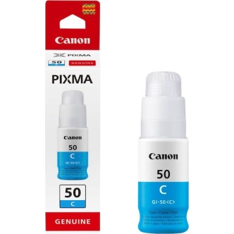 Canon GI-50 Γνήσιο Μελάνι Εκτυπωτή InkJet Κυανό (3403C001)