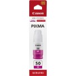 Canon GI-50 Γνήσιο Μελάνι Εκτυπωτή InkJet Ματζέντα (3404C001)