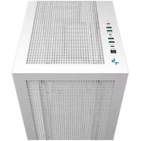 Deepcool Morpheus Gaming Full Tower Κουτί Υπολογιστή με Πλαϊνό Παράθυρο Λευκό