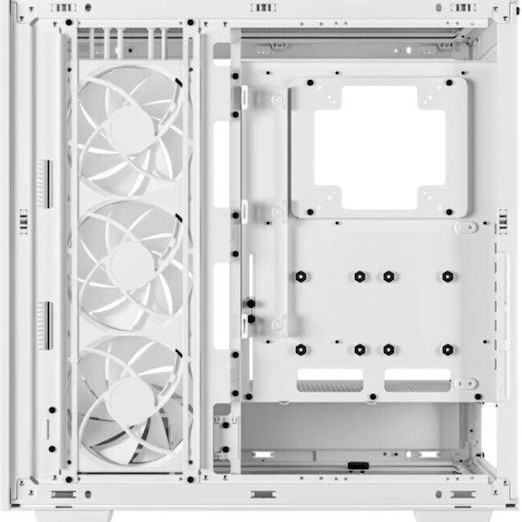 Deepcool Morpheus Gaming Full Tower Κουτί Υπολογιστή με Πλαϊνό Παράθυρο Λευκό
