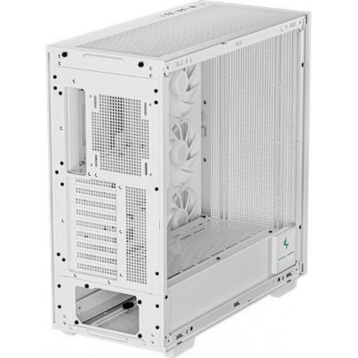 Deepcool Morpheus Gaming Full Tower Κουτί Υπολογιστή με Πλαϊνό Παράθυρο Λευκό