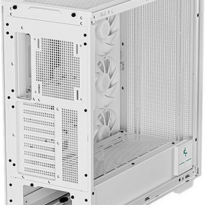 Deepcool Morpheus Gaming Full Tower Κουτί Υπολογιστή με Πλαϊνό Παράθυρο Λευκό