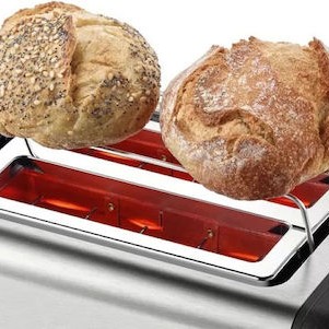 Bosch Φρυγανιέρα 2 Θέσεων 970W Inox