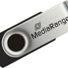 MediaRange 64GB USB 2.0 Stick Ασημί