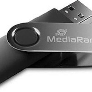 MediaRange 64GB USB 2.0 Stick Ασημί