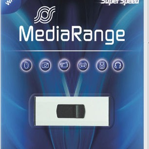 MediaRange 8GB USB 3.0 Stick Λευκό