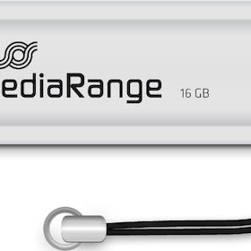 MediaRange 16GB USB 3.0 Stick Λευκό