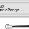 MediaRange 32GB USB 3.0 Stick Λευκό