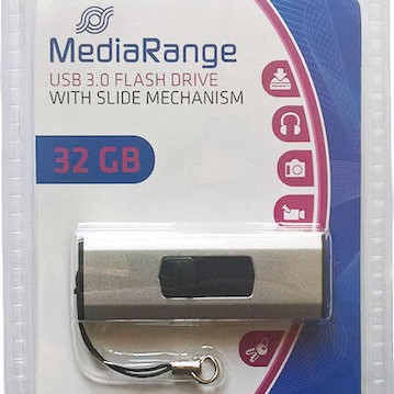 MediaRange 32GB USB 3.0 Stick Λευκό