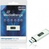 MediaRange 64GB USB 3.0 Stick Λευκό