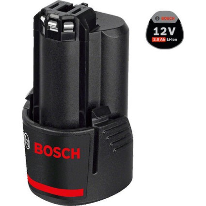 Bosch Σετ 2 Μπαταριών Εργαλείου Λιθίου 12V Χωρητικότητας 3Ah με Φορτιστή GAL 12V-40