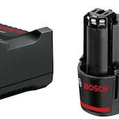 Bosch Σετ 2 Μπαταριών Εργαλείου Λιθίου 12V Χωρητικότητας 2Ah με Φορτιστή GAL 12V-40