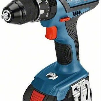 Bosch Professional GSB 18V-28 Δραπανοκατσάβιδο Μπαταρίας 18V 2x4Ah
