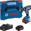 Bosch Professional GSB 18V-28 Δραπανοκατσάβιδο Μπαταρίας 18V 2x4Ah