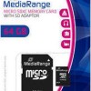 MediaRange microSDXC 64GB Class 10 A1 High Speed με αντάπτορα
