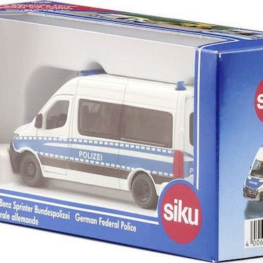 Siku Αυτοκινητάκι Mercedes-Benz Sprinter Federal για 3+ Ετών
