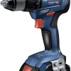 Bosch GSR 18V-55 Κρουστικό Δραπανοκατσάβιδο Μπαταρίας Brushless 18V 2x4Ah