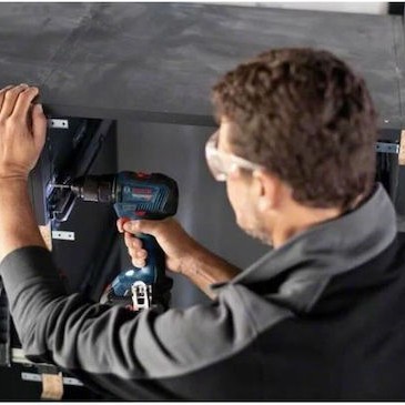 Bosch GSR 18V-55 Κρουστικό Δραπανοκατσάβιδο Μπαταρίας Brushless 18V 2x4Ah