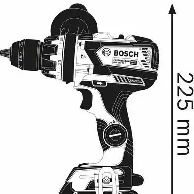Bosch GSB 18V-110 C Κρουστικό Δραπανοκατσάβιδο Μπαταρίας Solo Brushless 18V