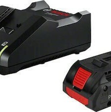 Bosch Σετ Μπαταρίας Λιθίου Χωρητικότητας 4Ah 18V με Φορτιστή GAL 18V-40