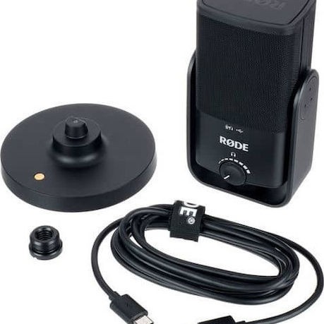 Rode NT-USB Mini Πυκνωτικό Μικρόφωνο USB Επιτραπέζιο για Φωνητικά