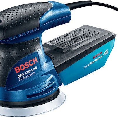 Bosch GEX 125-1 AE Έκκεντρο Τριβείο 125mm Ρεύματος 250W με Ρύθμιση Ταχύτητας και με Σύστημα Αναρρόφησης