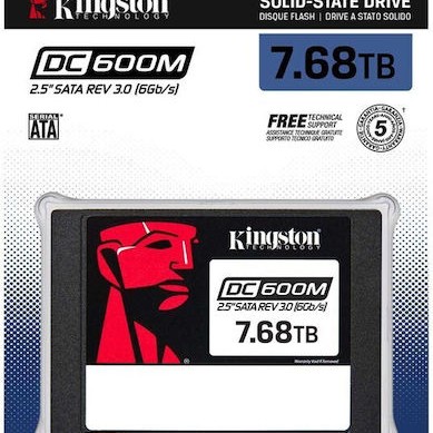 Kingston DC600M SSD 7.7TB 2.5'' SATA III