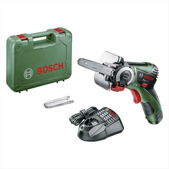Bosch EasyCut Κλαδευτικό Αλυσοπρίονο Μπαταρίας 1x2.5Ah 12V 0.9kg με Λάμα 13cm