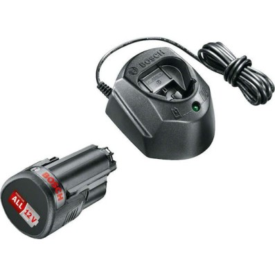 Bosch Σετ Μπαταρίας Λιθίου Χωρητικότητας 1.5Ah 12V με Φορτιστή