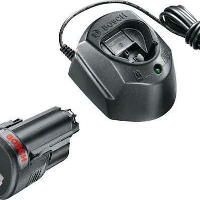 Bosch Σετ Μπαταρίας Λιθίου Χωρητικότητας 1.5Ah 12V με Φορτιστή