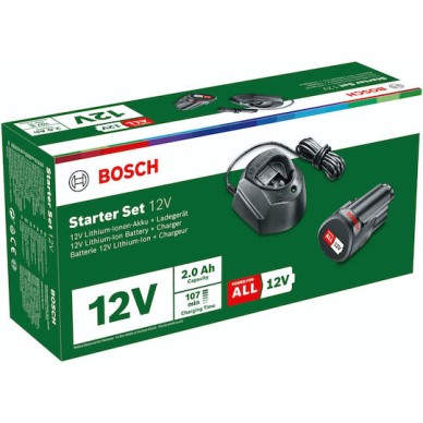 Bosch Σετ Μπαταρίας Λιθίου Χωρητικότητας 1.5Ah 12V με Φορτιστή