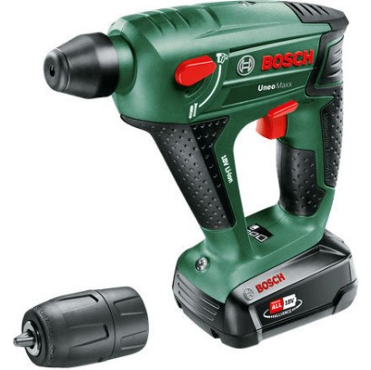 Bosch Κρουστικό Σκαπτικό Πιστολέτο Μπαταρίας 18V 1x2.5Ah με Υποδοχή SDS Quick