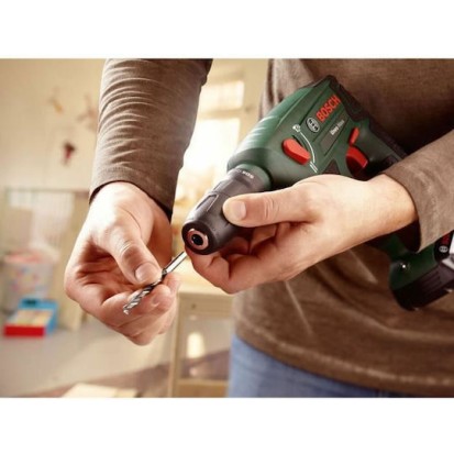 Bosch Κρουστικό Σκαπτικό Πιστολέτο Μπαταρίας 18V 1x2.5Ah με Υποδοχή SDS Quick