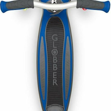 Globber Παιδικό Πατίνι Αναδιπλούμενο Master Lights Τρίτροχο για 4+ Ετών Μπλε