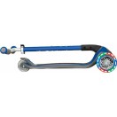 Globber Παιδικό Πατίνι Αναδιπλούμενο Master Lights Τρίτροχο για 4+ Ετών Μπλε