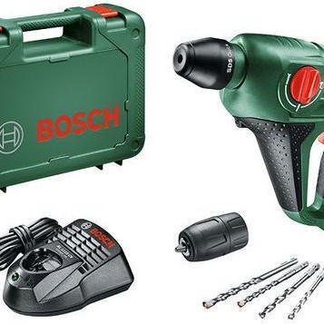 Bosch Κρουστικό Σκαπτικό Πιστολέτο Μπαταρίας 12V 1x2.5Ah με Υποδοχή SDS Quick