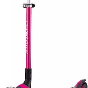 Globber Παιδικό Πατίνι Αναδιπλούμενο Master Lights Τρίτροχο για 4+ Ετών Ροζ