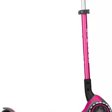 Globber Παιδικό Πατίνι Αναδιπλούμενο Master Lights Τρίτροχο για 4+ Ετών Ροζ