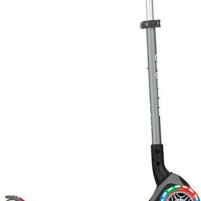 Globber Παιδικό Πατίνι Αναδιπλούμενο Master Lights Τρίτροχο για 4+ Ετών Μαύρο