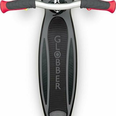 Globber Παιδικό Πατίνι Αναδιπλούμενο Master Lights Τρίτροχο για 4+ Ετών Μαύρο