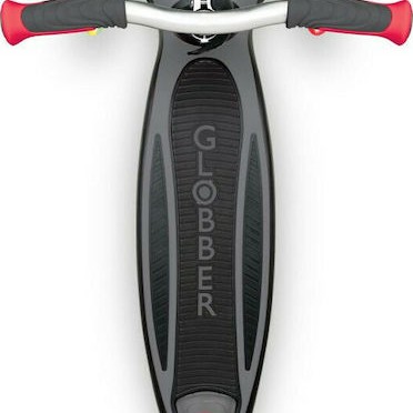 Globber Παιδικό Πατίνι Αναδιπλούμενο Master Lights Τρίτροχο για 4+ Ετών Μαύρο