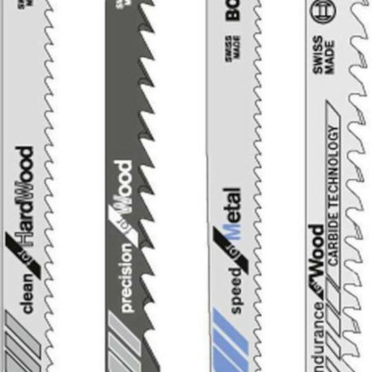 Bosch 2607011437 Λάμες για Μέταλλο και Ξύλο 15τμχ