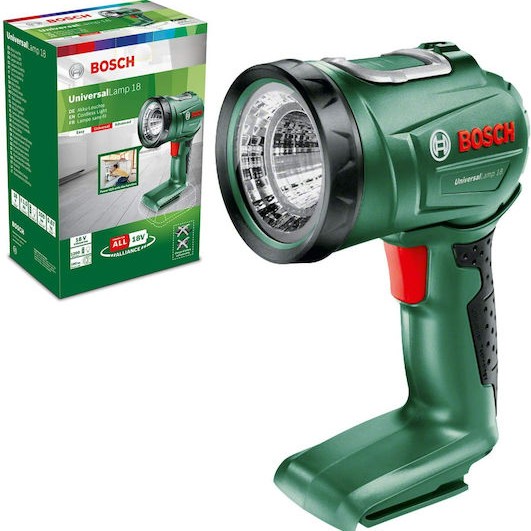 Bosch Φακός Συνεργείου Μπαταρίας LED με Φωτεινότητα έως 100lm